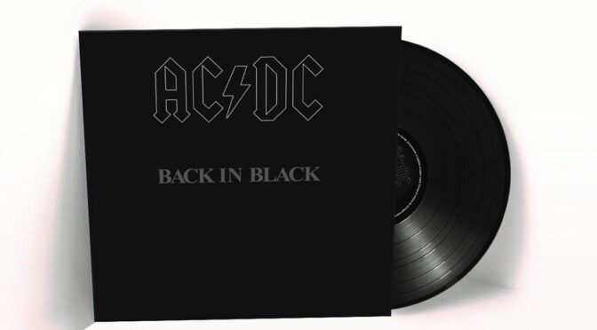 Vinilo de AC/DC - Back in Black. LP