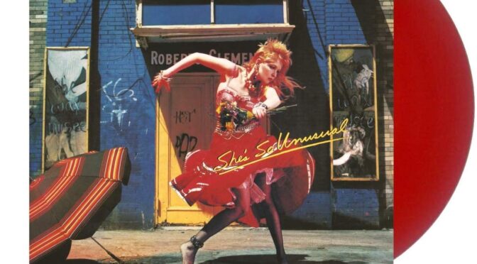 Cyndi Lauper – She’s So Unusual (Red). LP
