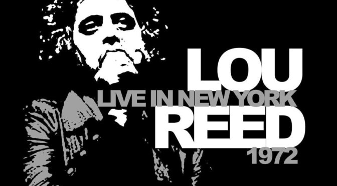 Vinilo de Lou Reed - Live in New York 1972. LP