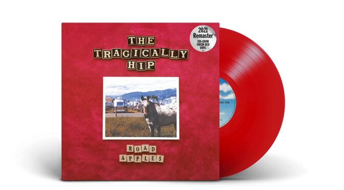 Vinilo de The Tragically Hip – Road Apples (Red). LP