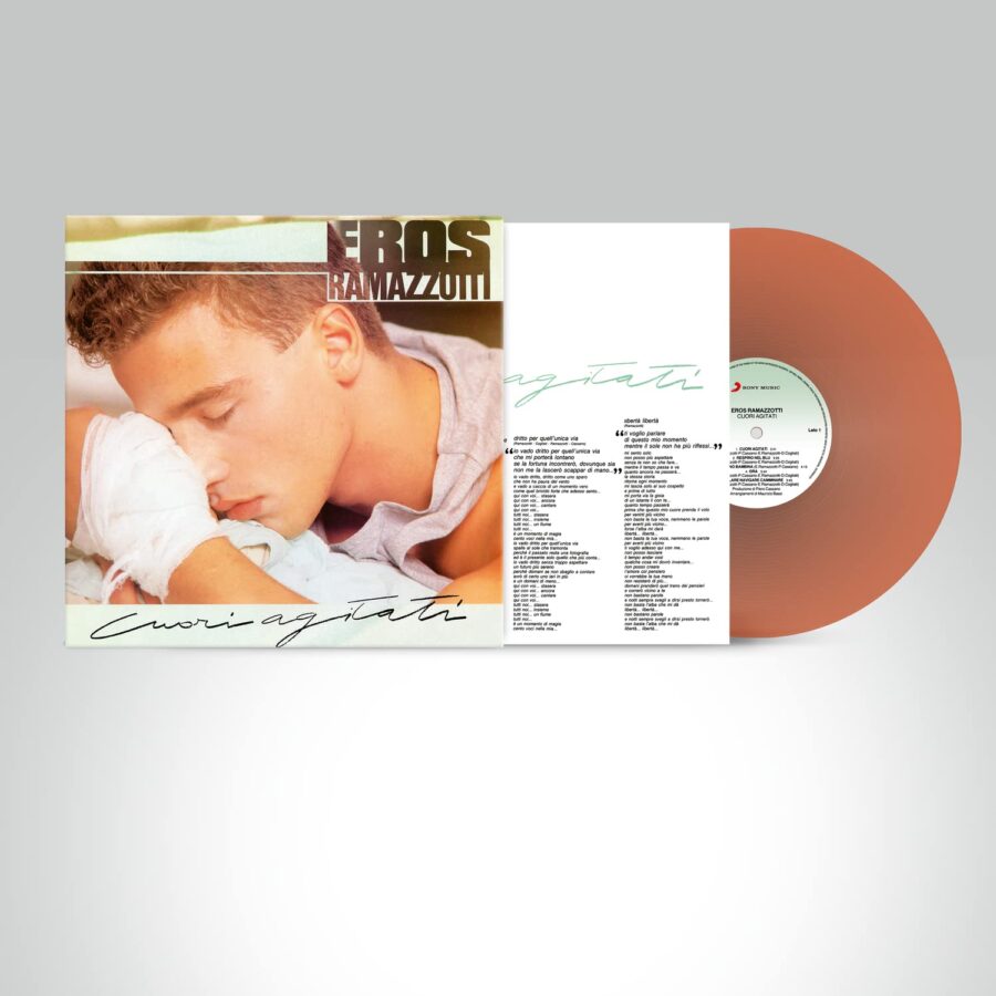 Vinilo de Eros Ramazzotti - Cuori Agitati (Orange). LP