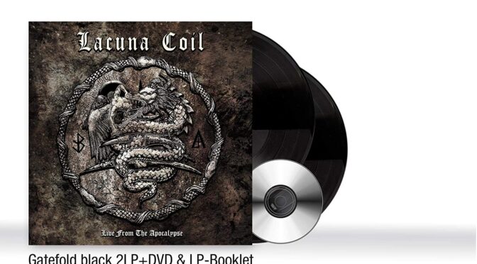 Lacuna Coil – Live From The Apocalypse. LP2+DVD