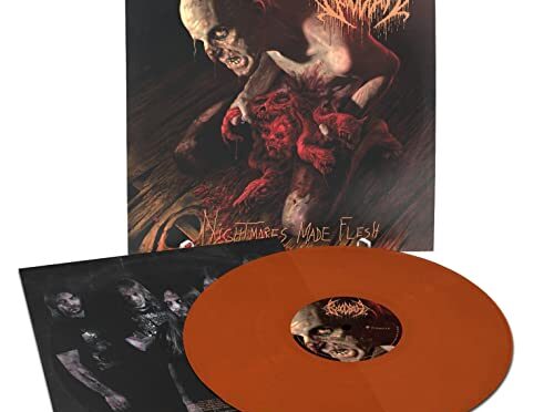 Vinilo de Bloodbath – Nightmares Made Fleshx (Orange). LP