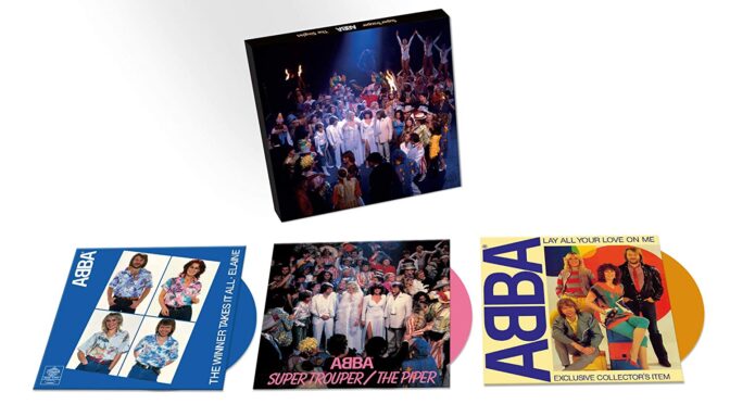 ABBA – Super Trouper – The Singles. 7″ Box Set