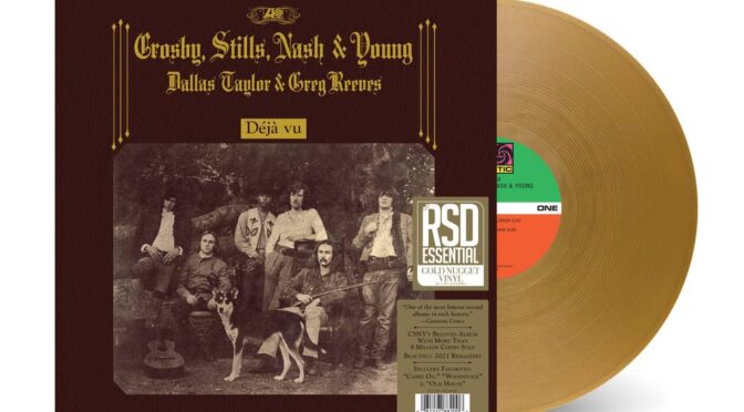 Vinilo de Crosby, Stills, Nash & Young – Déjà Vu (Gold Nugget). LP