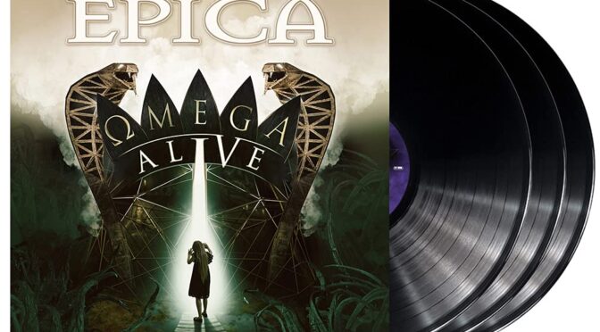 Vinilo de Epica – Omega Alive (Black). LP3