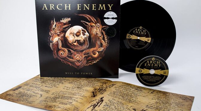 Vinilo de Arch Enemy – Will To Power. LP+CD