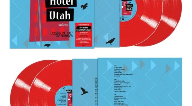 Vinilo de Black Francis – Live At The Hotel Utah Saloon (Red). LP2