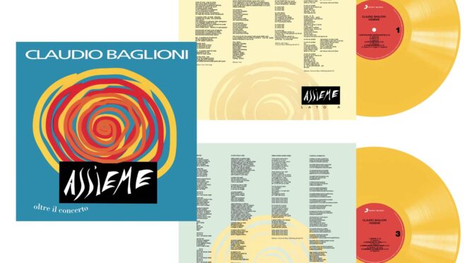 Vinilo de Claudio Baglioni – Assieme Oltre Il Concerto (Yellow). LP2
