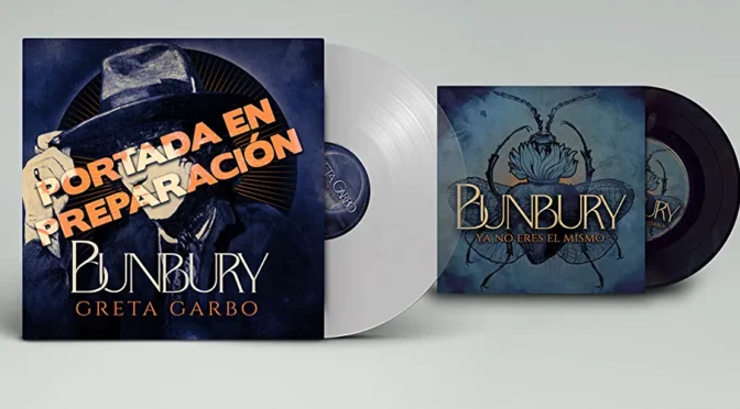 Vinilo de Bunbury – Greta Garbo (Transparente). LP+Single