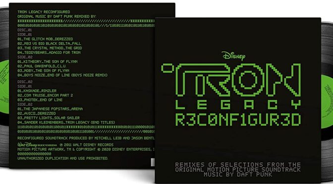 Vinilo de Daft Punk – TRON: Legacy Reconfigured (Black). LP2