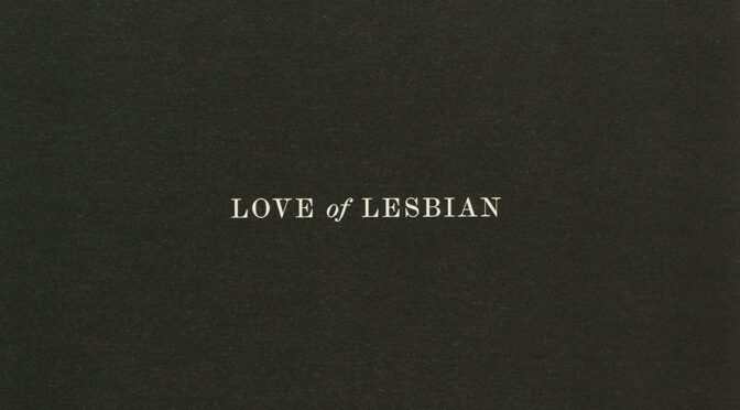 Vinilo de Love Of Lesbian – El Astronauta Que Vio A Elvis / Charlize SolTherón (White). 7″ Single
