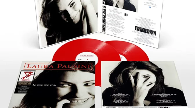 Vinilo de Laura Pausini - Le Cose Che Vivi (Rojo). LP2