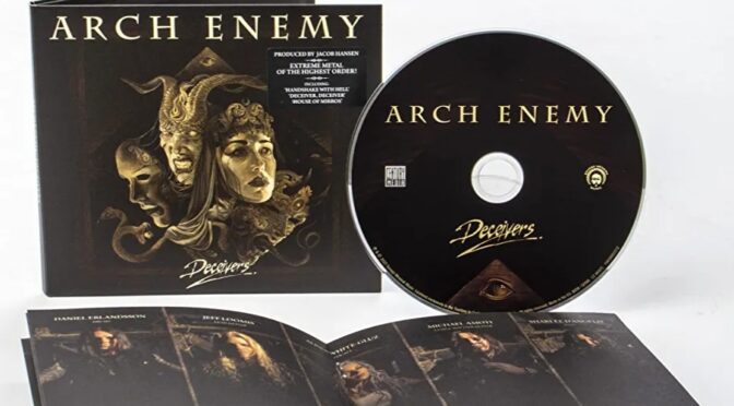 CD de Arch Enemy – Deceivers. CD