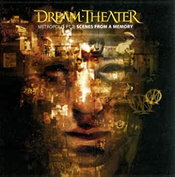 CD de Dream Theater – Metropolis Pt. 2. Scenes from a Memory. CD