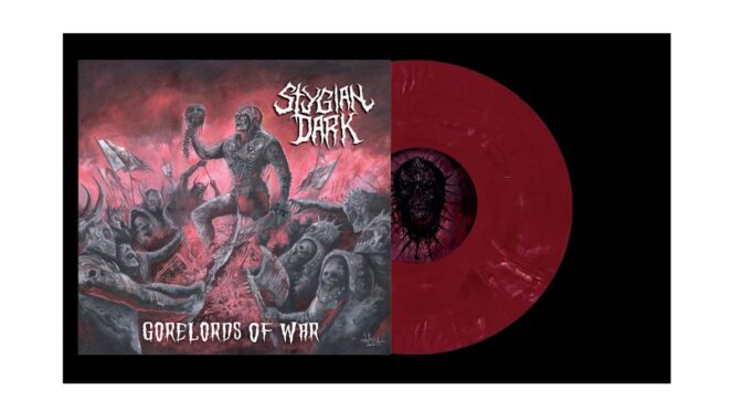 Vinilo de Stygian Dark – Gorelords Of War (Red/Trans Marbled). LP