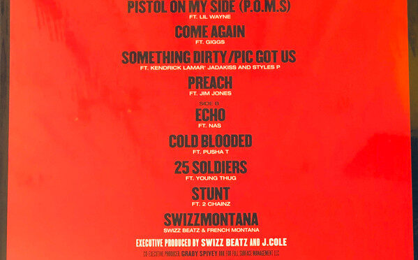 Vinilo de Swizz Beatz – Poison (Red with Black & White Splatter). LP