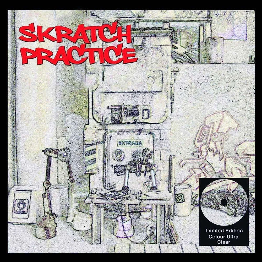 Vinilo de Dj T-Kut - Skratch Practice (Ultra Clear). 7" Single