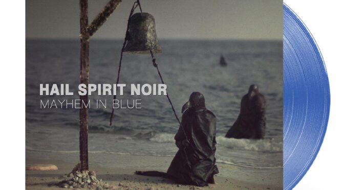 Vinilo de Hail Spirit Noir – Mayhem In Blue (Blue Transparent). LP