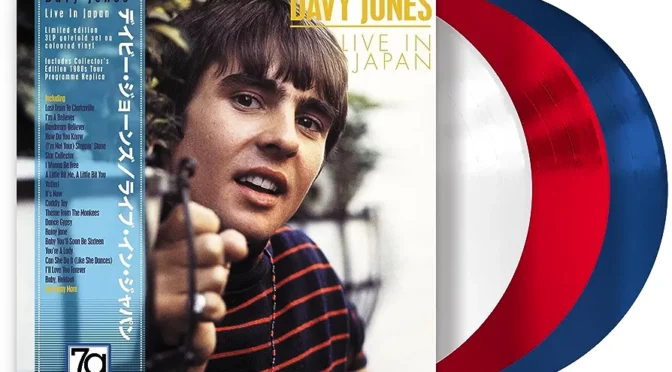 Vinilo de Davy Jones – Live In Japan (Colored). LP3