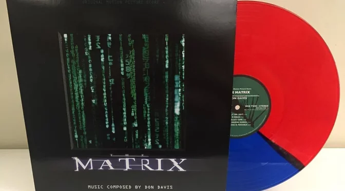 Vinilo de Don Davis – The Matrix (Original Motion Picture Score-Red/Blue). LP