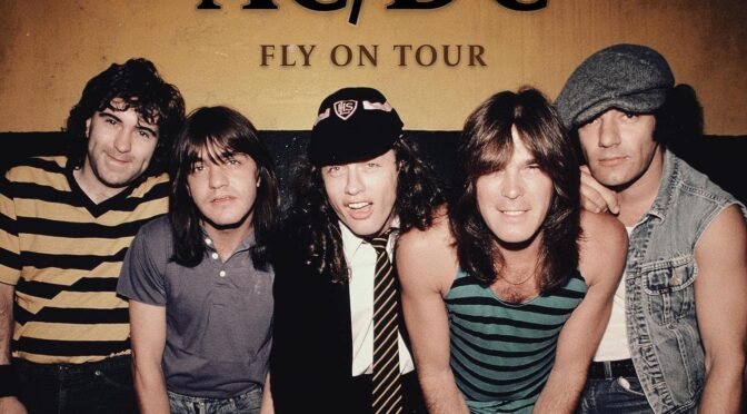Vinilo de AC/DC – Fly On Tour (Radio Broadcast / Dallas, USA 1985) (Unofficial-Yello White Splatter). 10″