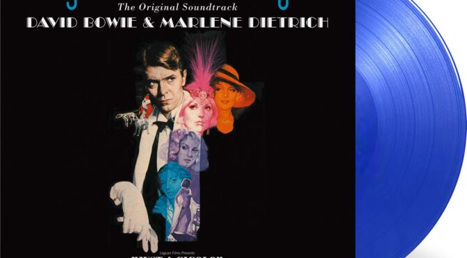 Vinilo de David Bowie & Marlene Dietrich – Just A Gigolo (The Original Soundtrack) (Transparent Blue). LP