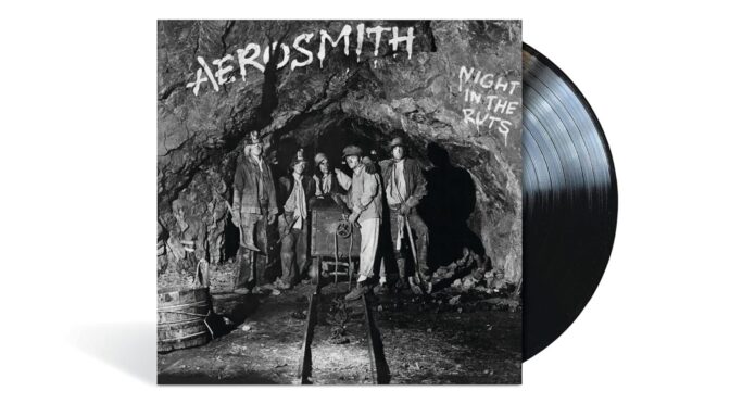 Vinilo de Aerosmith – Night In The Ruts. LP