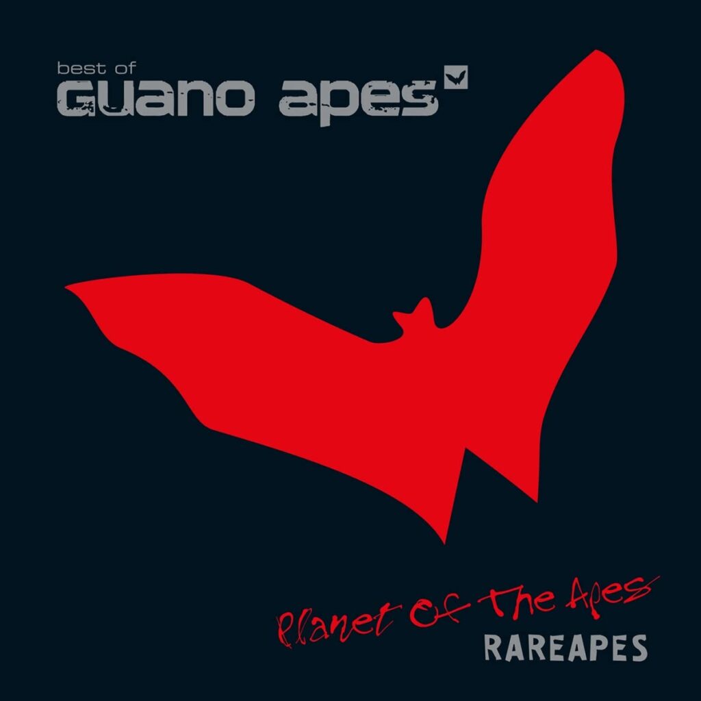 Vinilo de Guano Apes – Planet Of The Apes - Rareapes (Reissue-Silver & Black Marbled). LP2