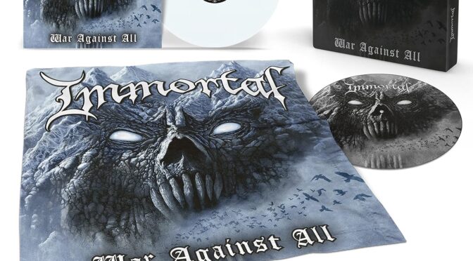 Vinilo de Immortal ‎– War Against All. Box Set