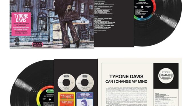 Vinilo de Tyrone Davis – Can I Change My Mind (Reissue). LP
