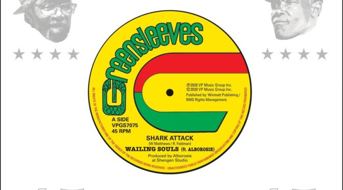 Vinilo de Wailing Souls Featuring Alborosie – Shark Attack. 7" Single