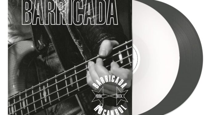 Vinilo de Barricada – Rock & Roll (Blanco y Gris). LP2
