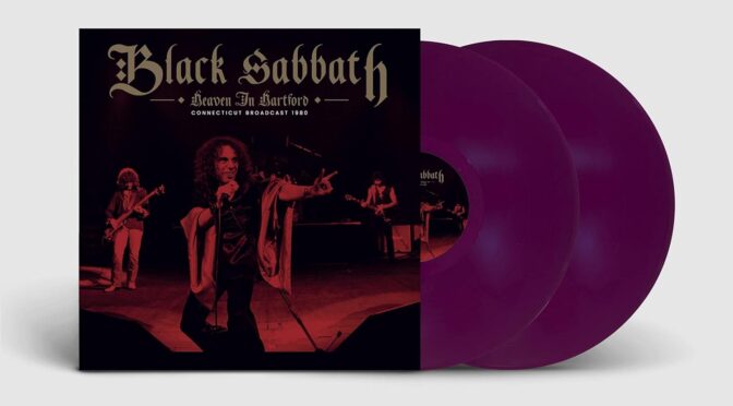 Vinilo de Black Sabbath – Heaven In Hartford (Connecticut Broadcast 1980) (Unofficial-Release-Purple Translucent). 2LP