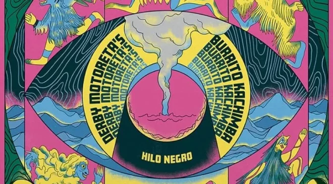 Vinilo de Derby Motoreta’s Burrito Kachimba - Hilo Negro (Neón Magent). LP