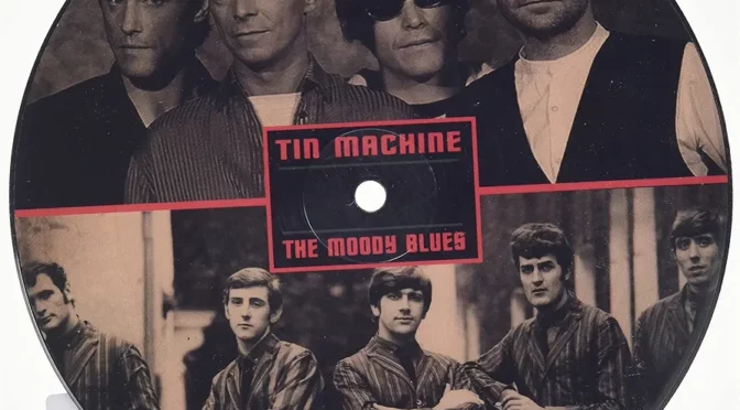 Vinilo de Go Now – Tin Machine Moody Blues. 7″