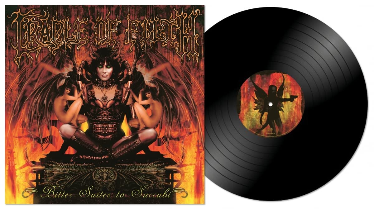 Vinilo de Cradle Of Filth – Bitter Suites To Succubi (Reissue-Black). LP