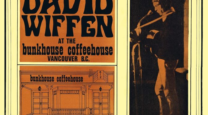 Vinilo de David Wiffen – Live At The Bunkhouse Coffeehouse (Reissue). LP