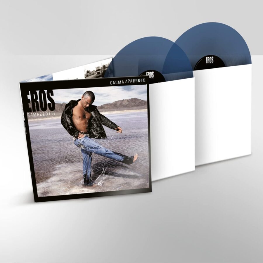 Vinilo de Eros Ramazzotti – Calma Apparente (Remastered-Blue). LP2