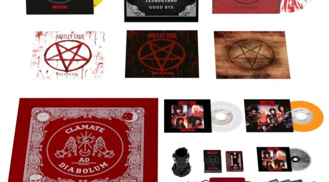 Vinilo de Mötley Crüe – Shout At The Devil. Box Set