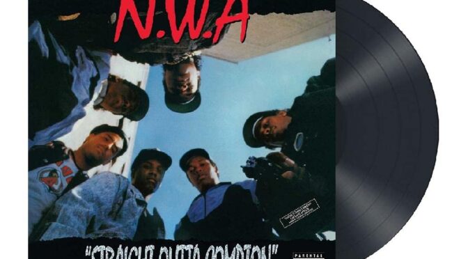 Vinilo de N.W.A – Straight Outta Compton (Reissue). LP