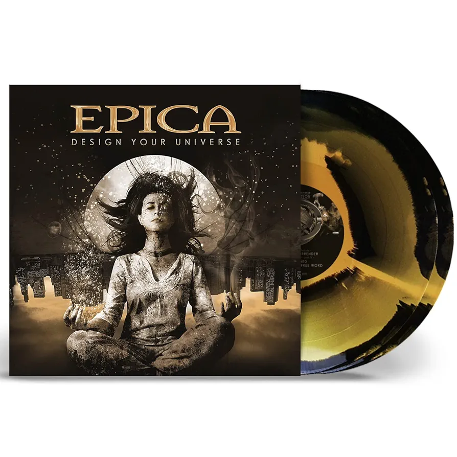 Vinilo de Epica - Design Your Universe (Gold Edition Limitado). LP2