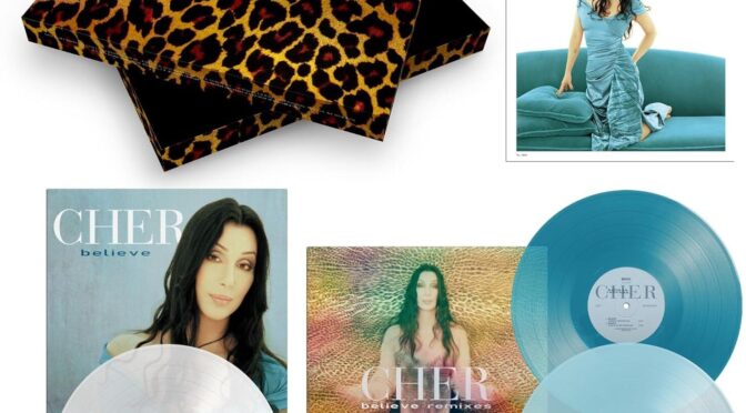 Vinilo de Cher – Believe. (Remastered-Coloured). Box Set