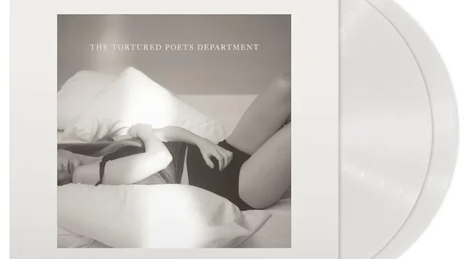 Vinilo de Taylor Swift – The Tortured Poets Department (Ghosted White). LP2