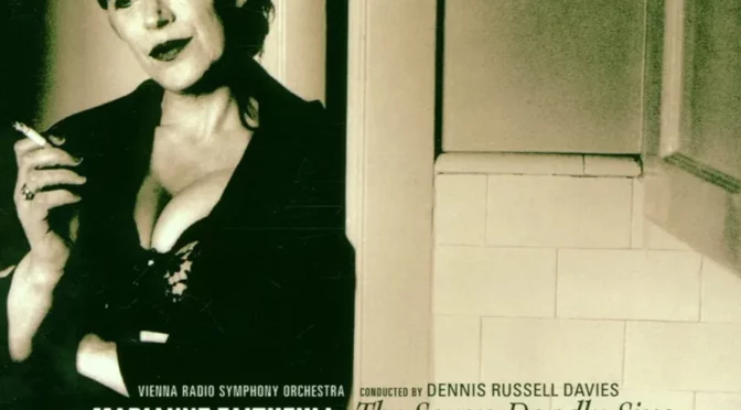 Vinilo de Marianne Faithfull – Kurt Weill: The Seven Deadly Sins. LP2