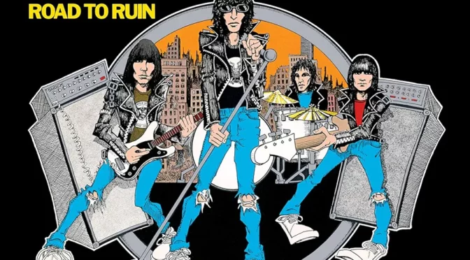 Vinilo de Ramones – Road To Ruin. LP