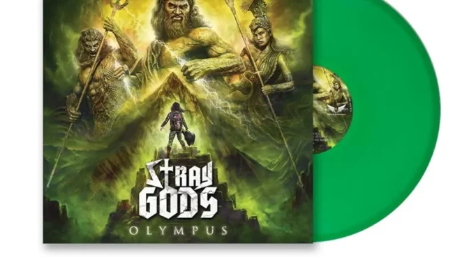 Vinilo de Stray Gods – Olympus (Transparent Green). LP