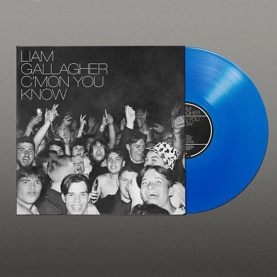 Vinilo de Liam Gallagher – C’mon You Know (Blue Amazon). LP