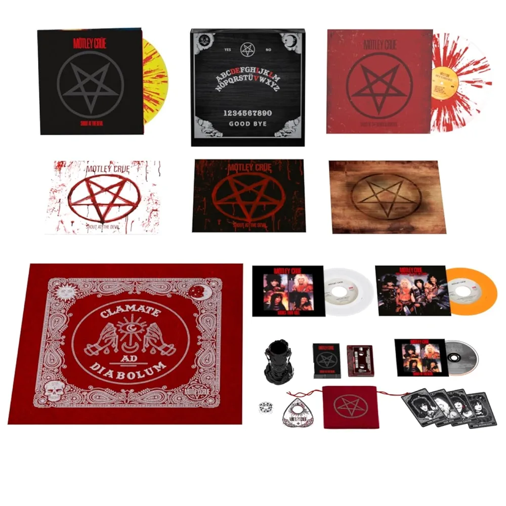 Vinilo de Mötley Crüe – Shout At The Devil. Box Set