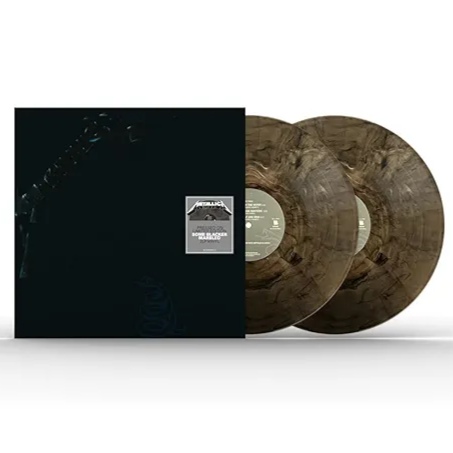 Vinilo de Metallica - Metallica (Remastered-Clear with Black Marble). LP2